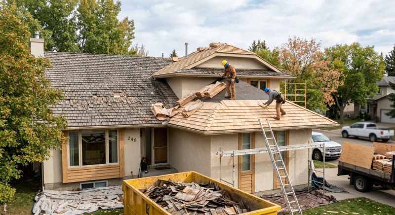 Cedar Shake Roof Replacement