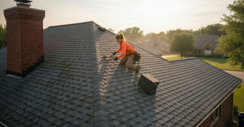 Commercial Asphalt Roof Repair