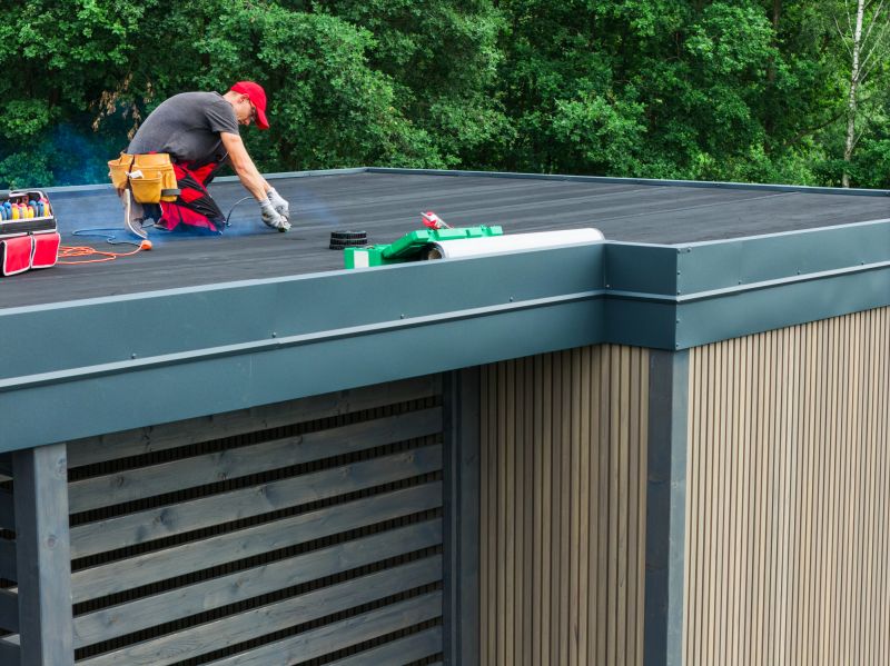 Commercial Flat Roof Installation