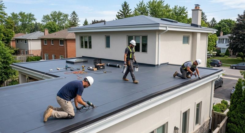 Choosing The Right Flat Roofing System In Tulsa, Ok