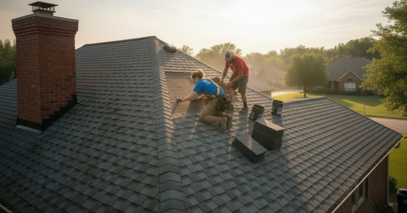 Commercial Asphalt Roof Repair