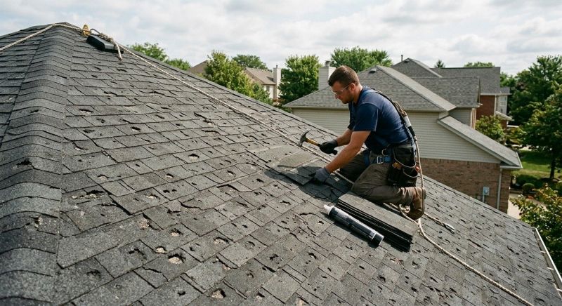 Commercial Asphalt Roof Repair