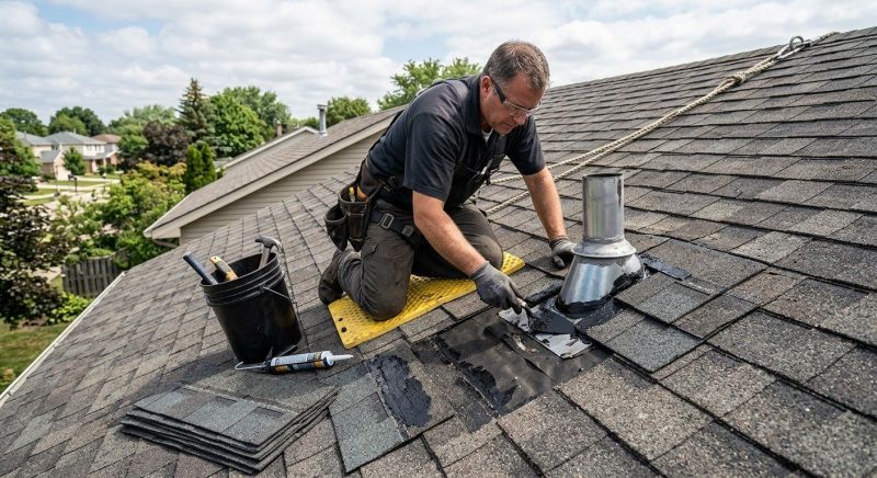 Commercial Asphalt Roof Repair
