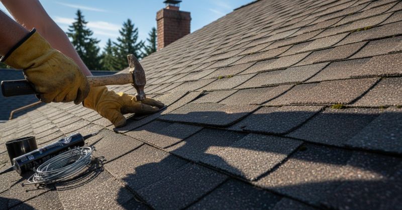 Commercial Asphalt Roof Repair