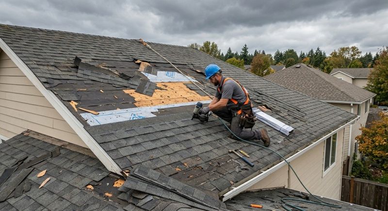 Commercial Asphalt Roof Repair