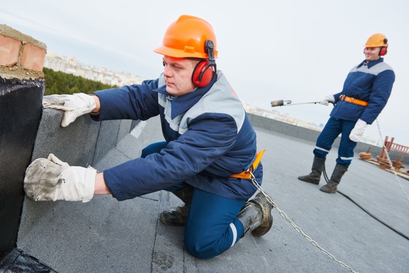 Commercial Flat Roof Installation