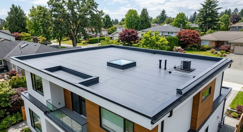 Commercial Flat Roof Installation