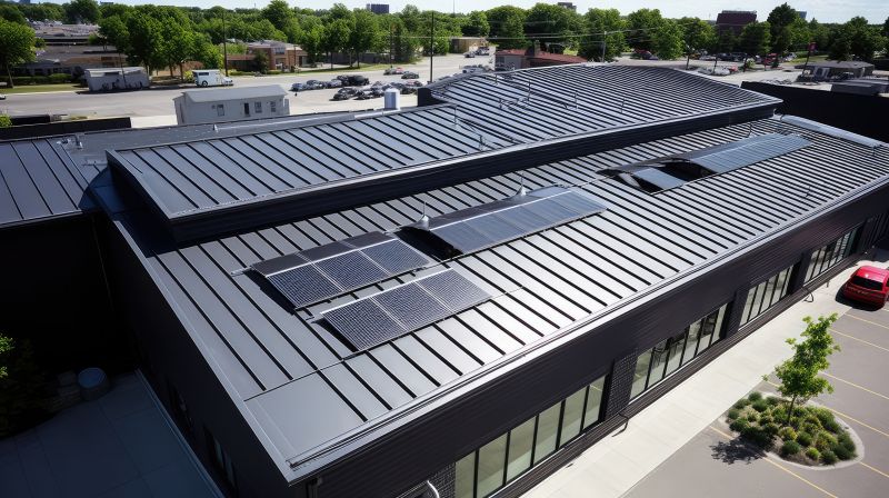 Commercial Metal Roof Installation