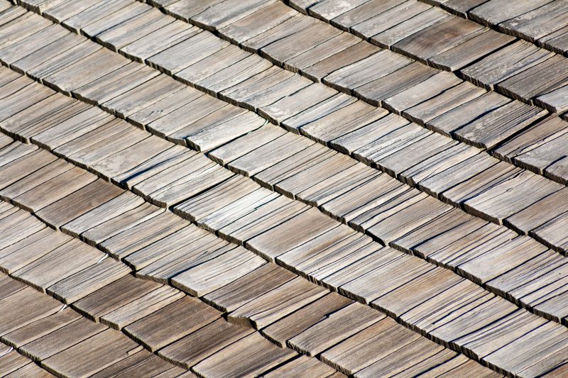 Commercial Wood Shake Roof Installation