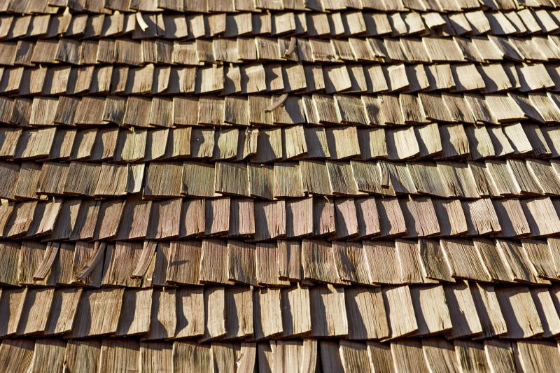 Commercial Wood Shake Roof Installation