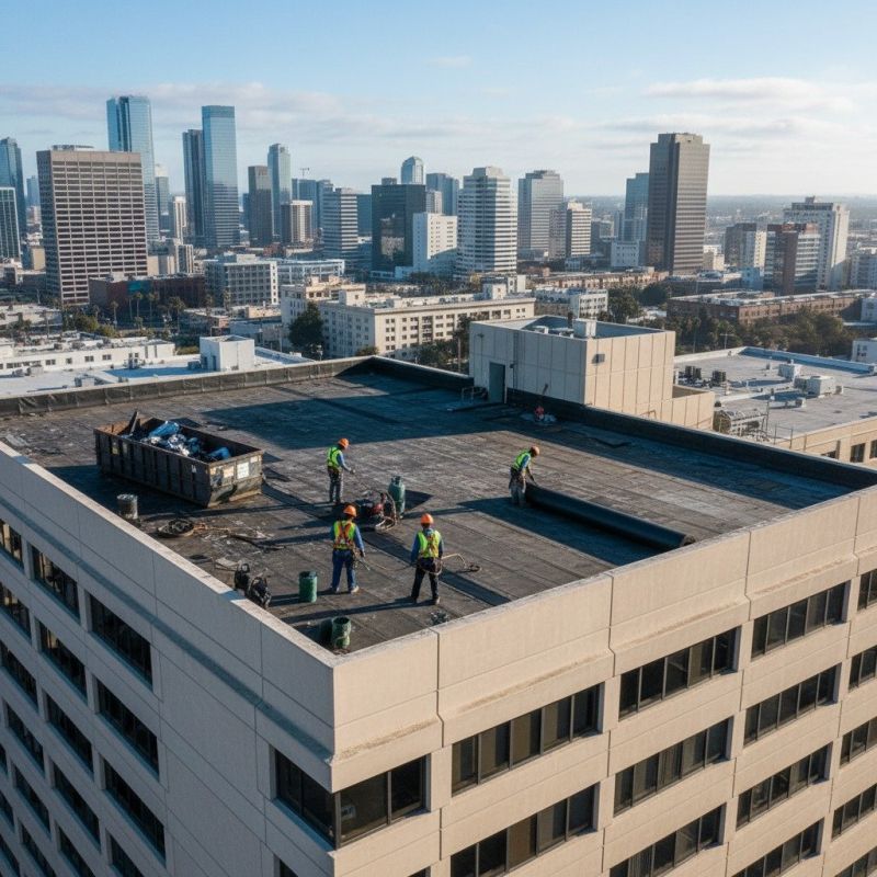 Flat Roof Replacement Vs Repair