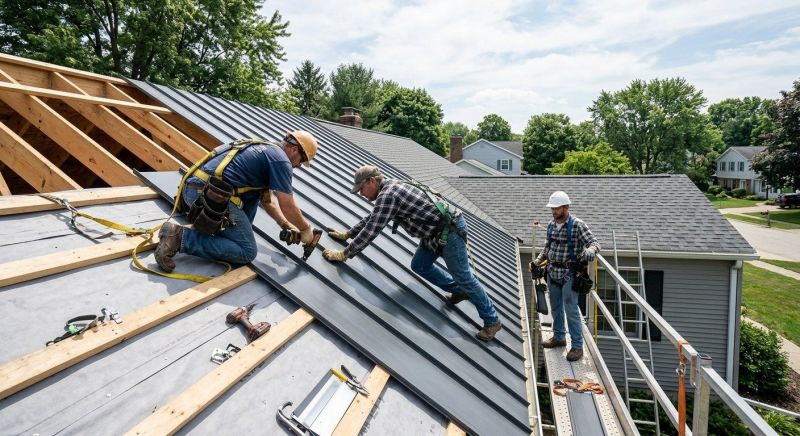 Metal Roof Installation