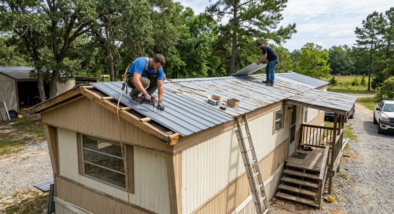 Metal Roof Replacement