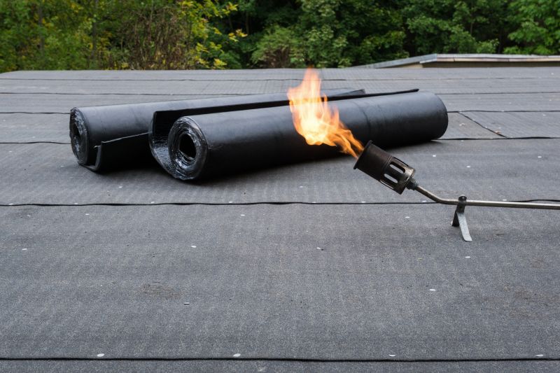 Tar Torchdown Roof Installation