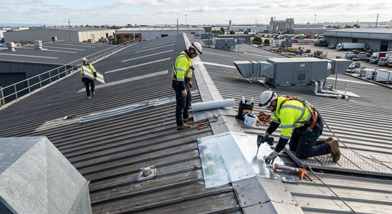 Commercial Metal Roof Repair